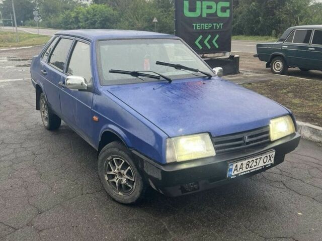 Синій ВАЗ 21099, об'ємом двигуна 1.6 л та пробігом 1 тис. км за 1002 $, фото 1 на Automoto.ua