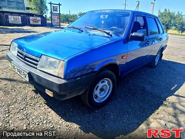 Синий ВАЗ 21099, объемом двигателя 1.6 л и пробегом 0 тыс. км за 1450 $, фото 1 на Automoto.ua