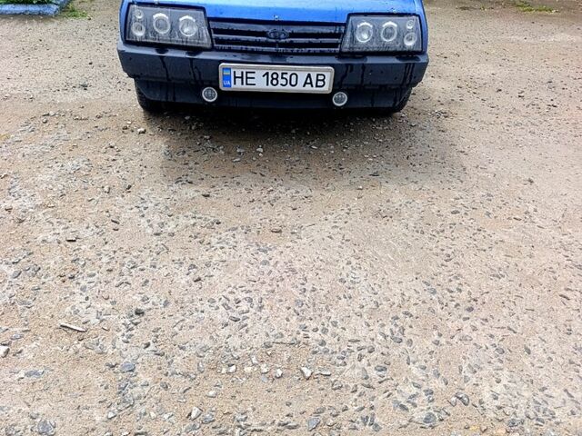 Синий ВАЗ 21099, объемом двигателя 1.5 л и пробегом 0 тыс. км за 1800 $, фото 1 на Automoto.ua