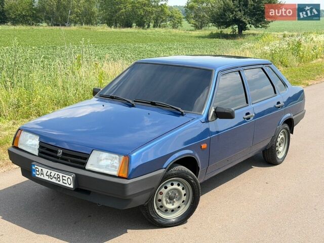 Синий ВАЗ 21099, объемом двигателя 1.6 л и пробегом 190 тыс. км за 2699 $, фото 1 на Automoto.ua