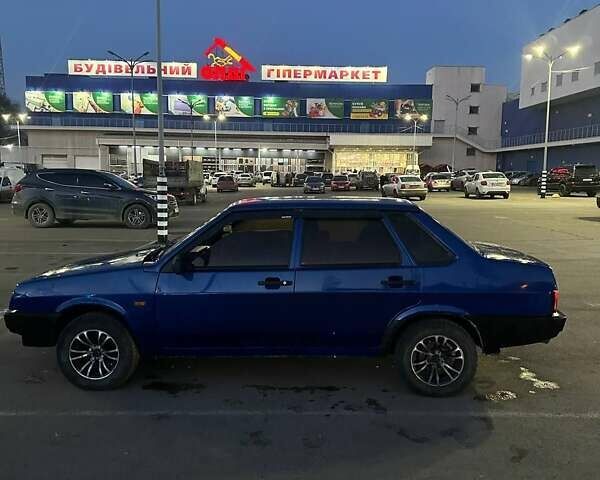 Синий ВАЗ 21099, объемом двигателя 1.6 л и пробегом 403 тыс. км за 2000 $, фото 1 на Automoto.ua