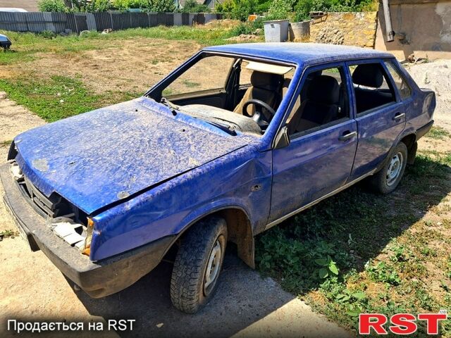 Синий ВАЗ 21099, объемом двигателя 1.5 л и пробегом 0 тыс. км за 700 $, фото 1 на Automoto.ua