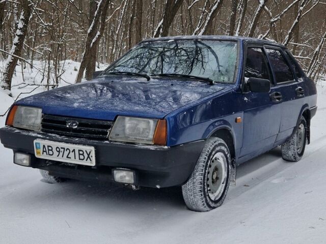 Синій ВАЗ 21099, об'ємом двигуна 1.6 л та пробігом 136 тис. км за 1200 $, фото 1 на Automoto.ua
