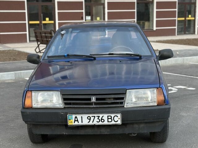 Синий ВАЗ 21099, объемом двигателя 1.6 л и пробегом 188 тыс. км за 1250 $, фото 1 на Automoto.ua