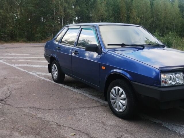 Синий ВАЗ 21099, объемом двигателя 1.6 л и пробегом 178 тыс. км за 1750 $, фото 1 на Automoto.ua