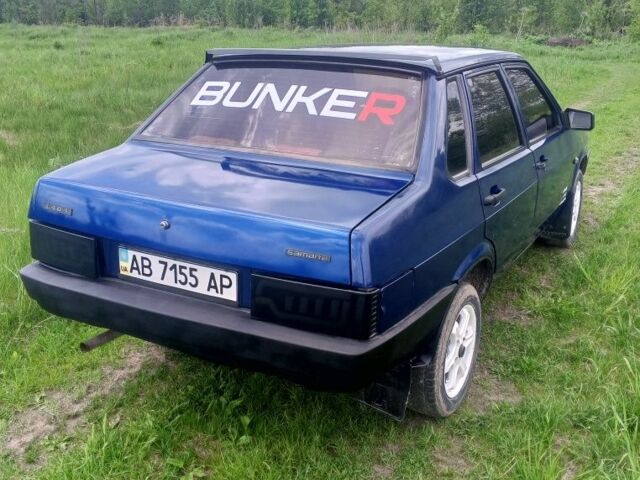 Синий ВАЗ 21099, объемом двигателя 5 л и пробегом 3 тыс. км за 1399 $, фото 1 на Automoto.ua