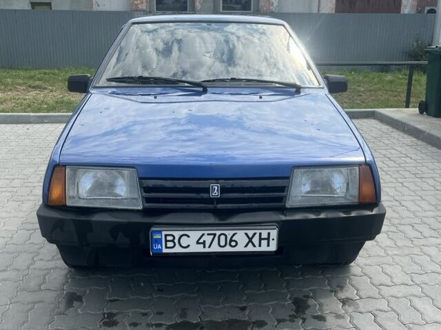 Синий ВАЗ 21099, объемом двигателя 1.6 л и пробегом 2 тыс. км за 1500 $, фото 1 на Automoto.ua