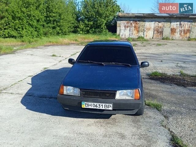 Синий ВАЗ 21099, объемом двигателя 1.6 л и пробегом 339 тыс. км за 1200 $, фото 1 на Automoto.ua