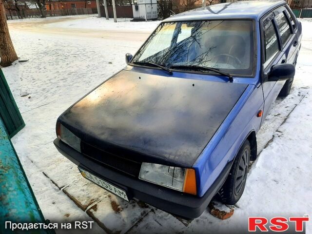 Синій ВАЗ 21099, об'ємом двигуна 1.6 л та пробігом 1700 тис. км за 1250 $, фото 1 на Automoto.ua