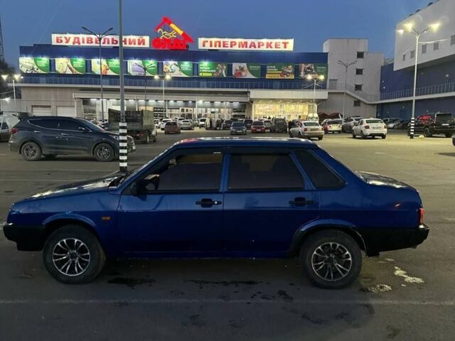 Синій ВАЗ 21099, об'ємом двигуна 1.6 л та пробігом 403 тис. км за 2000 $, фото 1 на Automoto.ua