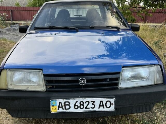 Синий ВАЗ 21099, объемом двигателя 1.6 л и пробегом 175 тыс. км за 950 $, фото 1 на Automoto.ua