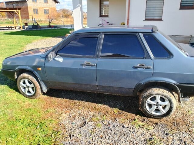 Синій ВАЗ 21099, об'ємом двигуна 1 л та пробігом 99 тис. км за 1340 $, фото 1 на Automoto.ua