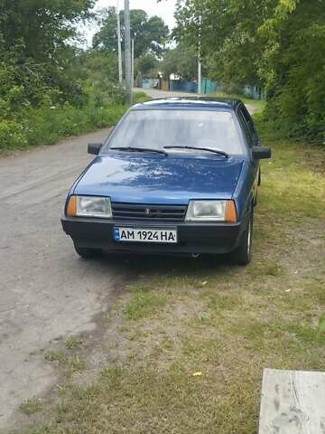 Синій ВАЗ 21099, об'ємом двигуна 1.6 л та пробігом 200 тис. км за 1900 $, фото 1 на Automoto.ua