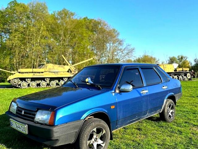 Синій ВАЗ 21099, об'ємом двигуна 1.6 л та пробігом 220 тис. км за 1650 $, фото 1 на Automoto.ua