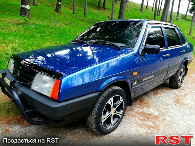 Синій ВАЗ 21099, об'ємом двигуна 1.6 л та пробігом 1500 тис. км за 2300 $, фото 1 на Automoto.ua