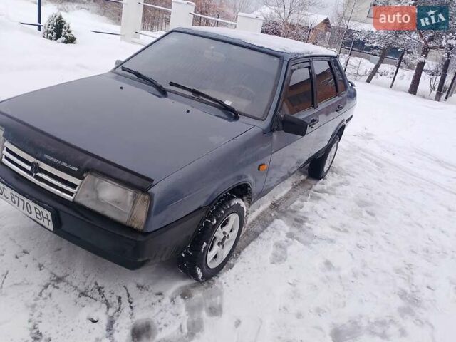 Синій ВАЗ 21099, об'ємом двигуна 1.5 л та пробігом 100 тис. км за 1350 $, фото 1 на Automoto.ua