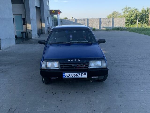 Синий ВАЗ 21099, объемом двигателя 1.6 л и пробегом 360 тыс. км за 1050 $, фото 1 на Automoto.ua