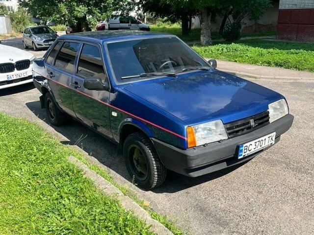 Синій ВАЗ 21099, об'ємом двигуна 1.6 л та пробігом 251 тис. км за 1050 $, фото 1 на Automoto.ua