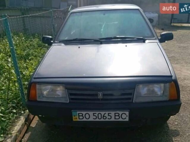 Синий ВАЗ 21099, объемом двигателя 1.6 л и пробегом 195 тыс. км за 1111 $, фото 1 на Automoto.ua