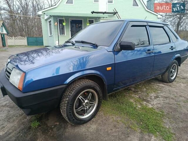 Синій ВАЗ 21099, об'ємом двигуна 1.6 л та пробігом 94 тис. км за 2750 $, фото 1 на Automoto.ua