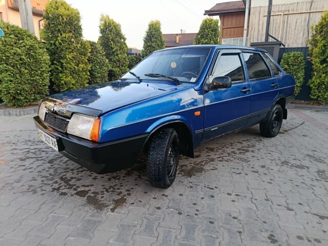 Синій ВАЗ 21099, об'ємом двигуна 1.6 л та пробігом 200 тис. км за 998 $, фото 1 на Automoto.ua