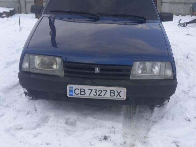 Синий ВАЗ 21099, объемом двигателя 1.6 л и пробегом 206 тыс. км за 2200 $, фото 1 на Automoto.ua