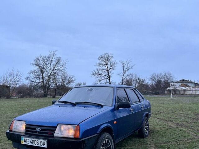 Синій ВАЗ 21099, об'ємом двигуна 1.6 л та пробігом 300 тис. км за 1200 $, фото 1 на Automoto.ua