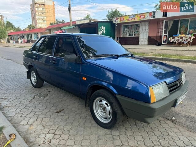 Синій ВАЗ 21099, об'ємом двигуна 1.6 л та пробігом 304 тис. км за 1950 $, фото 1 на Automoto.ua