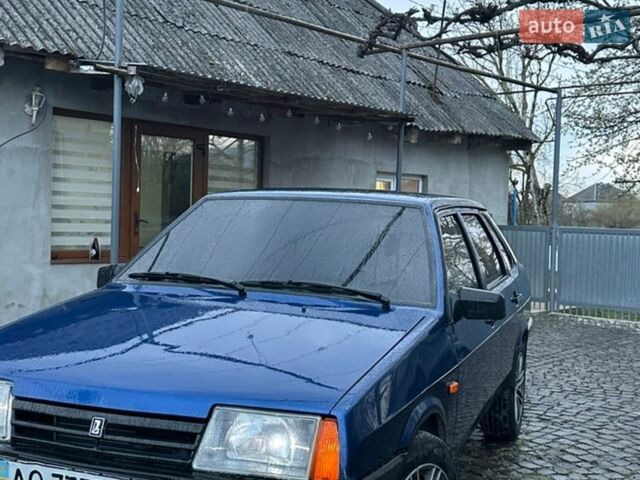 Синий ВАЗ 21099, объемом двигателя 1.6 л и пробегом 115 тыс. км за 1700 $, фото 1 на Automoto.ua