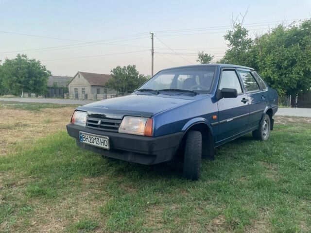 Синій ВАЗ 21099, об'ємом двигуна 1.6 л та пробігом 150 тис. км за 1354 $, фото 1 на Automoto.ua
