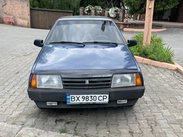 Синий ВАЗ 21099, объемом двигателя 1.6 л и пробегом 174 тыс. км за 1650 $, фото 1 на Automoto.ua