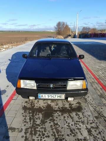 Синий ВАЗ 21099, объемом двигателя 1.6 л и пробегом 260 тыс. км за 1200 $, фото 1 на Automoto.ua