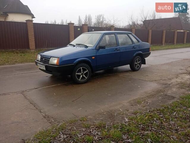 Синій ВАЗ 21099, об'ємом двигуна 1.6 л та пробігом 250 тис. км за 1850 $, фото 1 на Automoto.ua