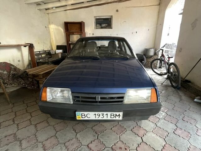 Синий ВАЗ 21099, объемом двигателя 1.6 л и пробегом 106 тыс. км за 1820 $, фото 1 на Automoto.ua