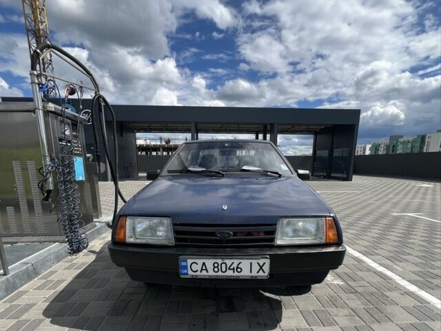 Синий ВАЗ 21099, объемом двигателя 1.6 л и пробегом 360 тыс. км за 1682 $, фото 1 на Automoto.ua