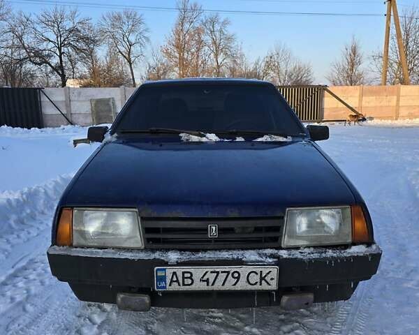 Синій ВАЗ 21099, об'ємом двигуна 1.6 л та пробігом 380 тис. км за 1200 $, фото 1 на Automoto.ua