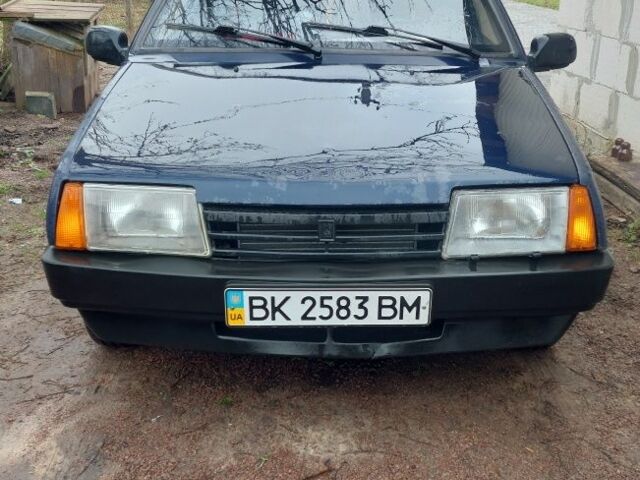 Синий ВАЗ 21099, объемом двигателя 1.6 л и пробегом 2 тыс. км за 1500 $, фото 1 на Automoto.ua