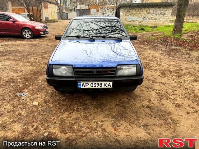 Синий ВАЗ 21099, объемом двигателя 1.6 л и пробегом 180 тыс. км за 1750 $, фото 1 на Automoto.ua