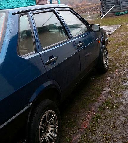 Синий ВАЗ 21099, объемом двигателя 1.6 л и пробегом 0 тыс. км за 1500 $, фото 1 на Automoto.ua