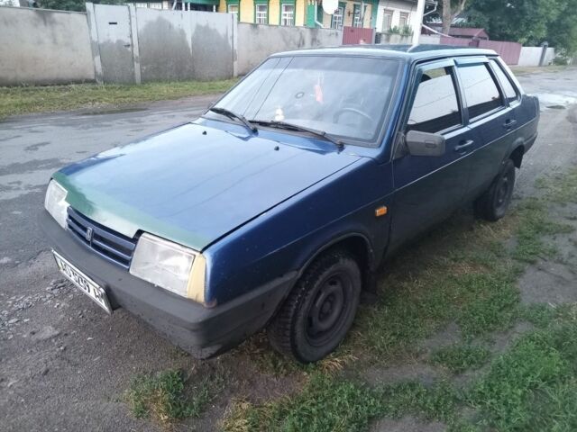 Синій ВАЗ 21099, об'ємом двигуна 1.6 л та пробігом 170 тис. км за 1166 $, фото 1 на Automoto.ua