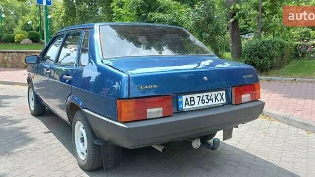 Синий ВАЗ 21099, объемом двигателя 1.6 л и пробегом 160 тыс. км за 2300 $, фото 1 на Automoto.ua