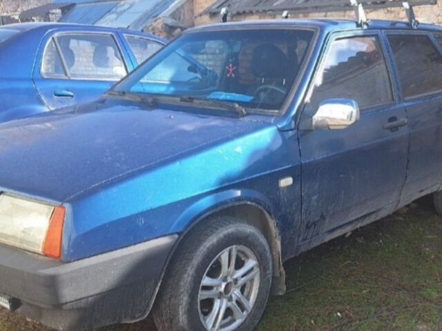 Синий ВАЗ 21099, объемом двигателя 0 л и пробегом 295 тыс. км за 1650 $, фото 1 на Automoto.ua