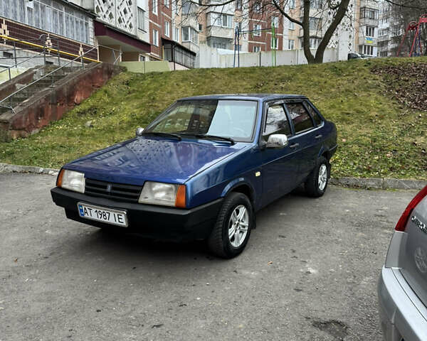 Синій ВАЗ 21099, об'ємом двигуна 1.6 л та пробігом 289 тис. км за 1850 $, фото 1 на Automoto.ua