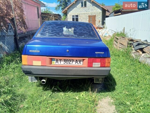 Синий ВАЗ 21099, объемом двигателя 1.6 л и пробегом 168 тыс. км за 900 $, фото 1 на Automoto.ua