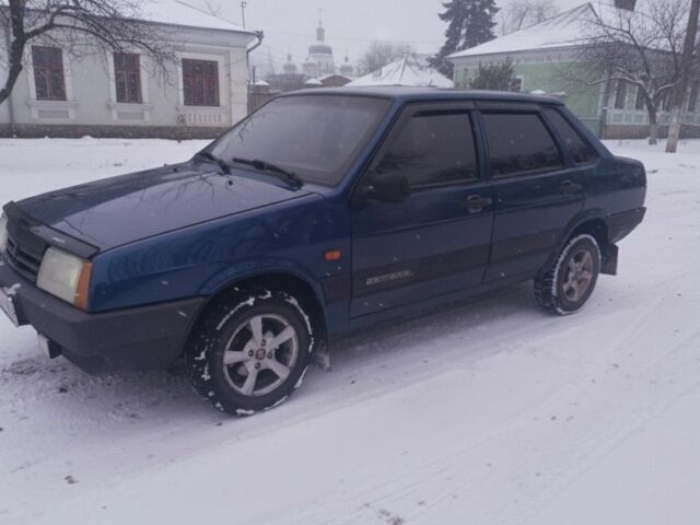Синий ВАЗ 21099, объемом двигателя 1.6 л и пробегом 260 тыс. км за 2300 $, фото 1 на Automoto.ua