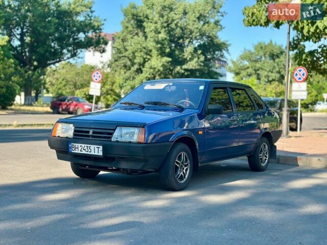 Синий ВАЗ 21099, объемом двигателя 1.6 л и пробегом 280 тыс. км за 2600 $, фото 1 на Automoto.ua