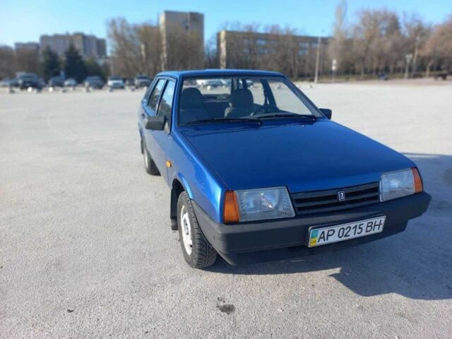 Синий ВАЗ 21099, объемом двигателя 1.6 л и пробегом 222 тыс. км за 2150 $, фото 1 на Automoto.ua