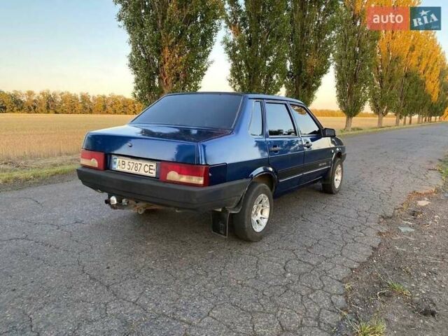 Синій ВАЗ 21099, об'ємом двигуна 1.6 л та пробігом 222 тис. км за 1500 $, фото 1 на Automoto.ua
