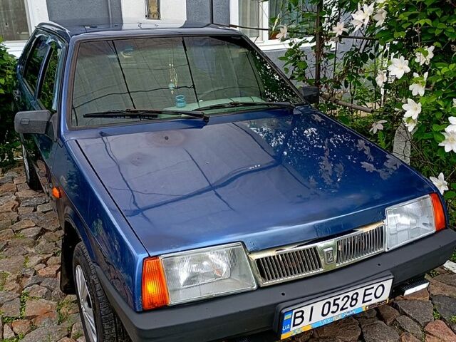 Синий ВАЗ 21099, объемом двигателя 1.6 л и пробегом 0 тыс. км за 2100 $, фото 1 на Automoto.ua