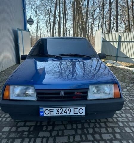 Синий ВАЗ 21099, объемом двигателя 1.6 л и пробегом 215 тыс. км за 2500 $, фото 1 на Automoto.ua